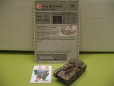  Axis  Allies Miniatures 1939-1945 Type 95 Ha-Go with card 59/60 