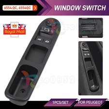 Driver Side Electric Window Control Switch 6554.QC For Peugeot 207 2006-2014 UK