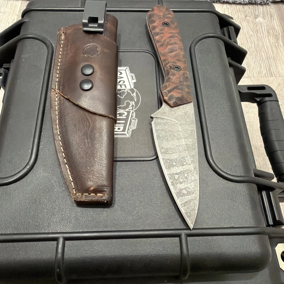 Lynch Northwest Sparrow Seven Cpm154 personalizado con acabado a escala de roca y lavado ácido Foto 4 de 4