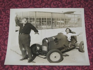 1930's Universal HOT ROD GAL "OS Series" Publicity Photo AUTO Judith Barrett