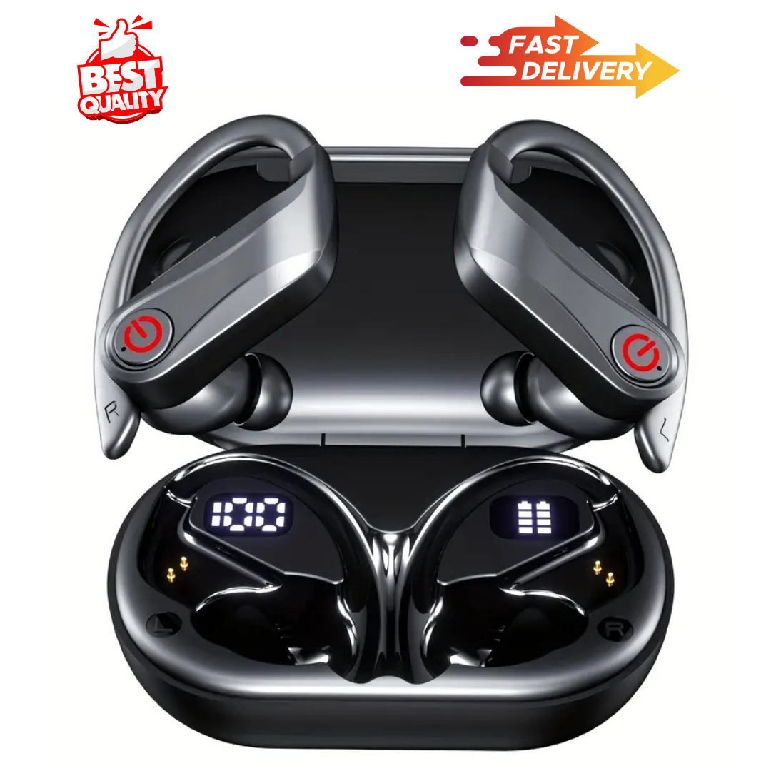 True Wireless Earbuds with Bluetooth 5.4 for Crystal Clear Sound