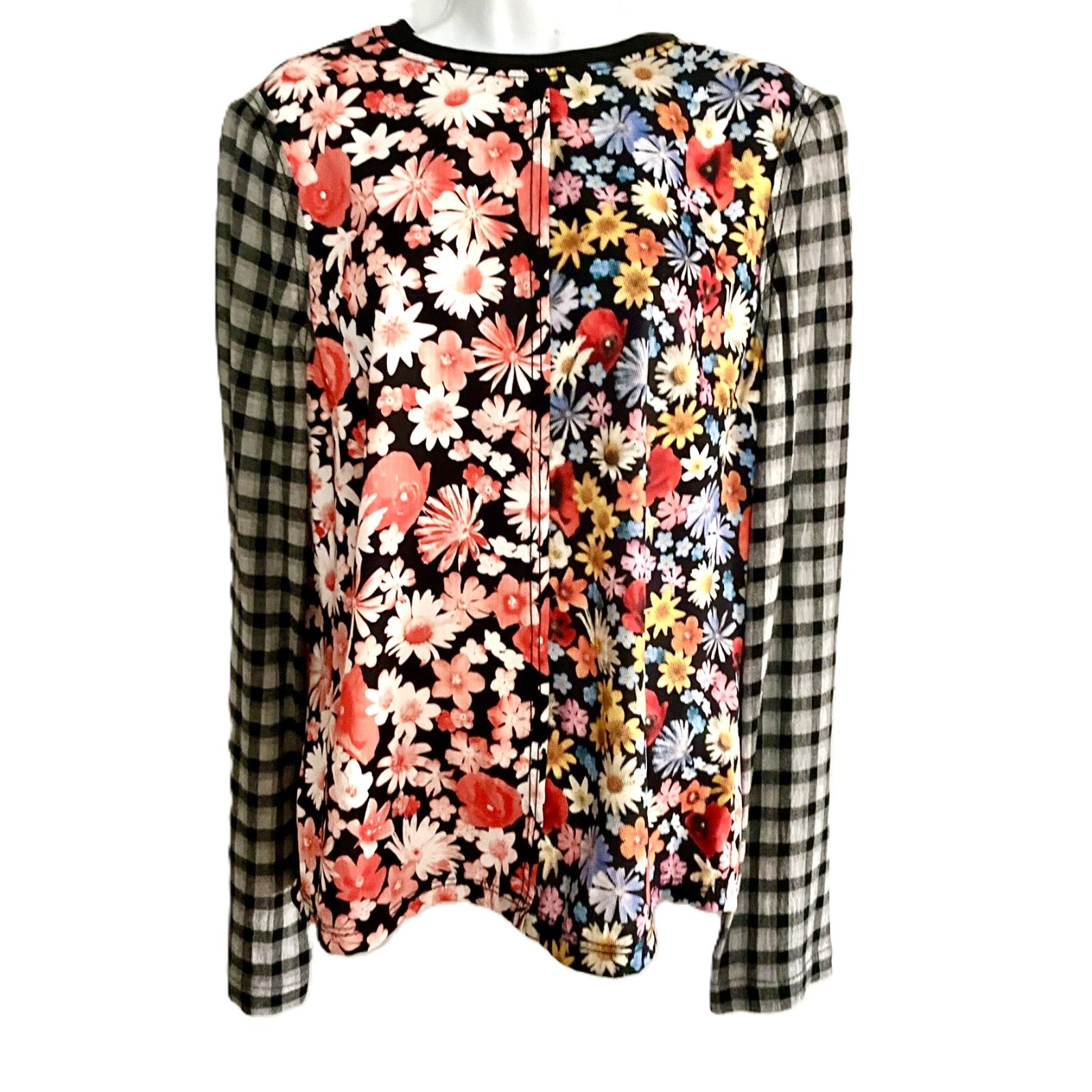 McQ Alexander McQueen Floral Patchwork Blouse IT … - image 1