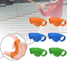2 Pieces Baseball Thumb Guard Finger Guard Silicone Professional Lower Bat Sting
