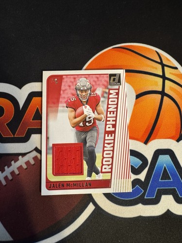 2024 Panini Donruss Jalen McMillan RC Rookie Phenom Jersey Patch Relic #RPJ-JMC - Bild 1 von 2