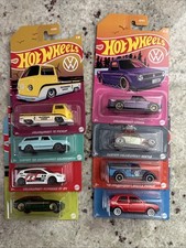 Lot Of 8 Complete Set 2022 Hot Wheels Volkswagen Series 1/8