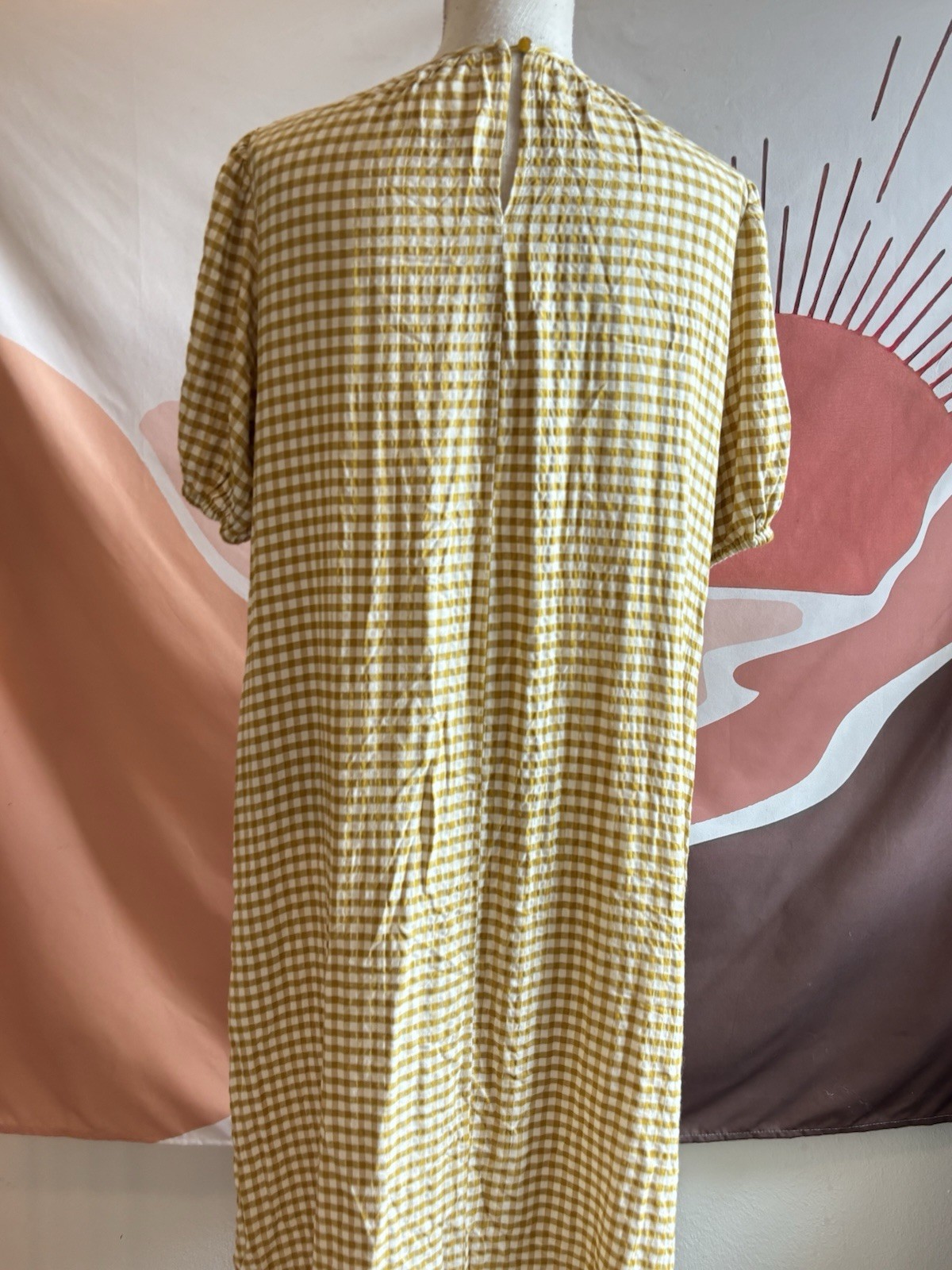 Things Between Cottagecore Gingham Check Cotton D… - image 5