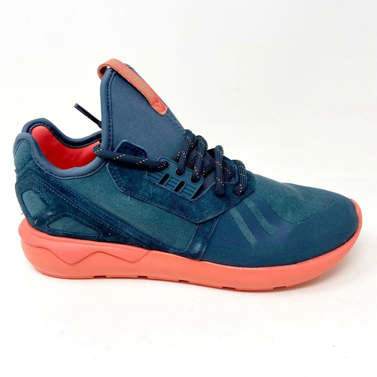 Adidas Tubular Runner Road Running Low Blue/White Athletic Shoe Men\'s‎ Size 12 Adidas Tubular Runner Blue Athletic Shoes Adidas Tubular X  main image 3