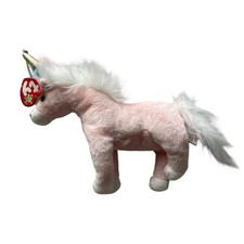 Ty Beanie ‘Charmer’ The Pink Fluffy Unicorn 2002 Soft Toy