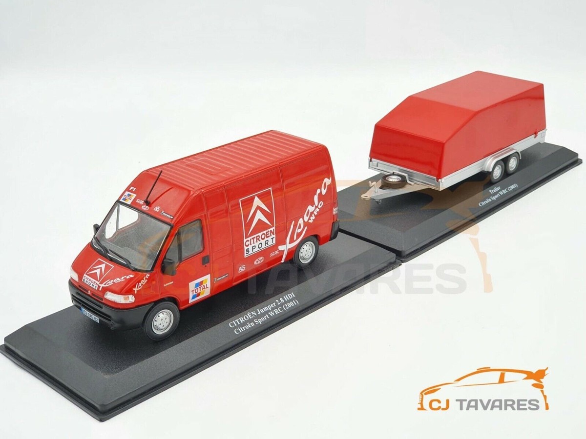 CITROEN JUMPER 2.8 HDi 1:43 CITROEN SPORT WRC 2001 ASSISTANCE XSARA WRC TOTAL EUR 50,00 - ES