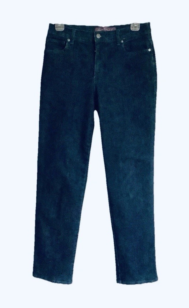 Amanda Navy Blue Size 4 High Rise Tapered Stretch