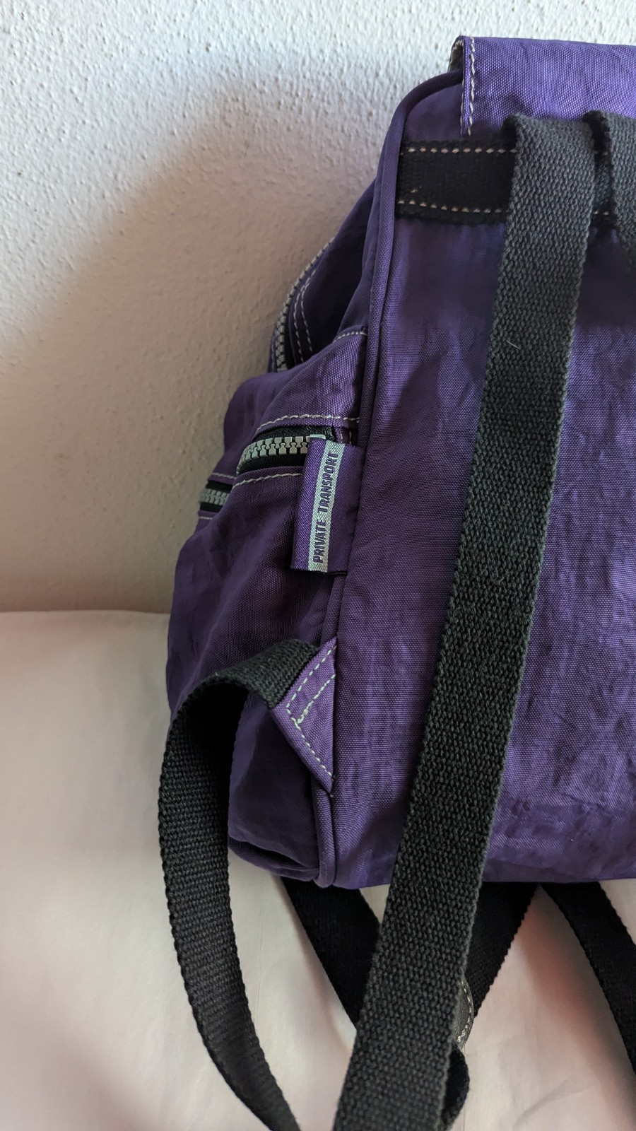 Kipling Private Transport Backpack Small Purple  … - image 4