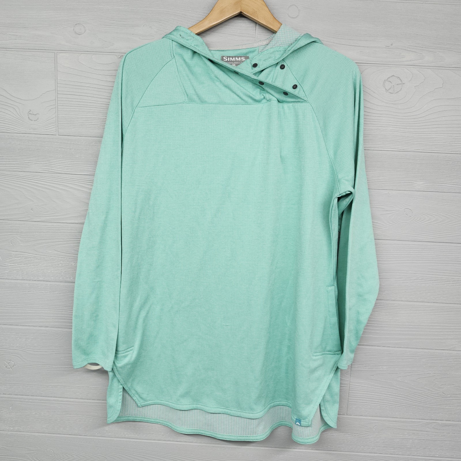 Simms Solarflex UPF50 Pullover Lightweight Hoodie… - image 1