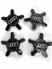 Audi Alloy Wheel Centre Caps  4  Black  135mm  4F0601165N