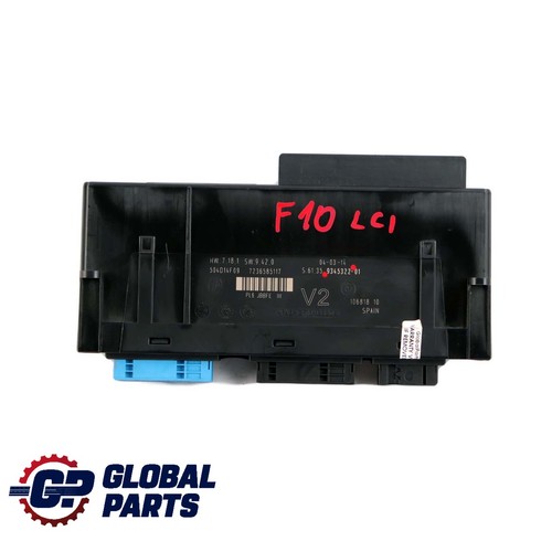 BMW 5 F10 LCI ECU Anschlusskasten des Karosseriesteuermoduls V2 PL6 JBBFE III