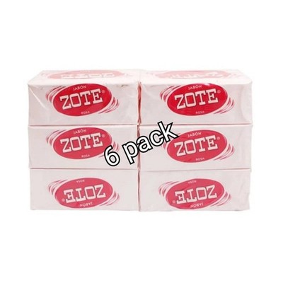 6 Pack Zote (400g) Pink Soap Brand New High Quality Laundry Soap