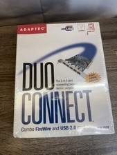 Adaptec AUA-3020 Adapter PCI Card 4 USB 2 FireWire 400 Port Expansion Card
