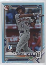 2021 Bowman 1st Edition Sky Blue Foil Adinso Reyes #BFE-21 09uv