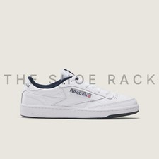 Reebok Club C 85 Men's Sneakers White/Navy 100000156 New with Box