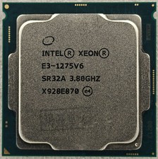 Intel Xeon E3-1275 V6 LGA1151 CPU Processor Quad-Core 3.8GHz SR32A 73W