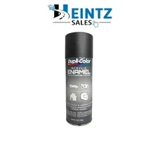 Duplicolor DA1603 Semi-Gloss Black Multi-Purpose Acrylic Enamel Paint