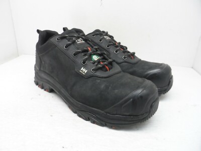 HELLY HANSEN Men's Composite Toe Composite Plate Low-Cut Work Shoes Black 10M