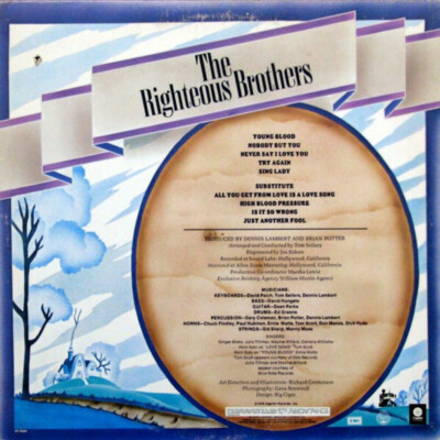 AOR LPレコードTHE SONS OF MRS. RIGHTEOUS The Righteous Brothers – The Sons Of Mrs. Righteous – Vinyl