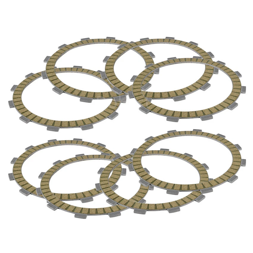 Clutch Friction Disc Plate Kit for Kawasaki VN1500 Vulcan 1500 Nomad Fi 2000-04 - Image 2 of 4