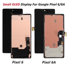 OLED For Google Pixel 6/6A LCD Display Touch Screen Replacement Assembly Frame