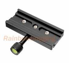 120mm QR-120 Clamp Adapter Quick Release Plate 1/4 Inch Screw with Spirit level