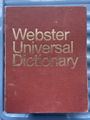 Webster Universal Dictionary by Henry Wyld - Pub: Harver - 1968 - Hardback Book