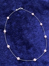 Handmade pearl necklace