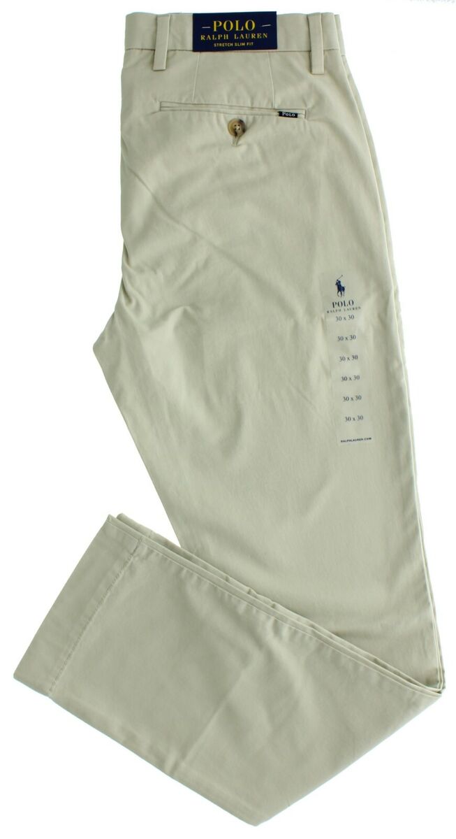 POLO Ralph Lauren Chino Pants Men's Stretch Slim Fit Casual POLO Ralph Lauren Chino Pants Men's Stretch Slim Fit Casual