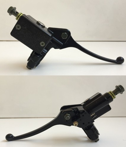 Pompa Freno Anteriore Moto , Pompa Freno Superiore Destra Per Moto, Con Interruttore Freno, 1 Set 1Cilindro Principale Freno In Lega Di Alluminio Da 25 Leve Freno Frizione Moto - 8