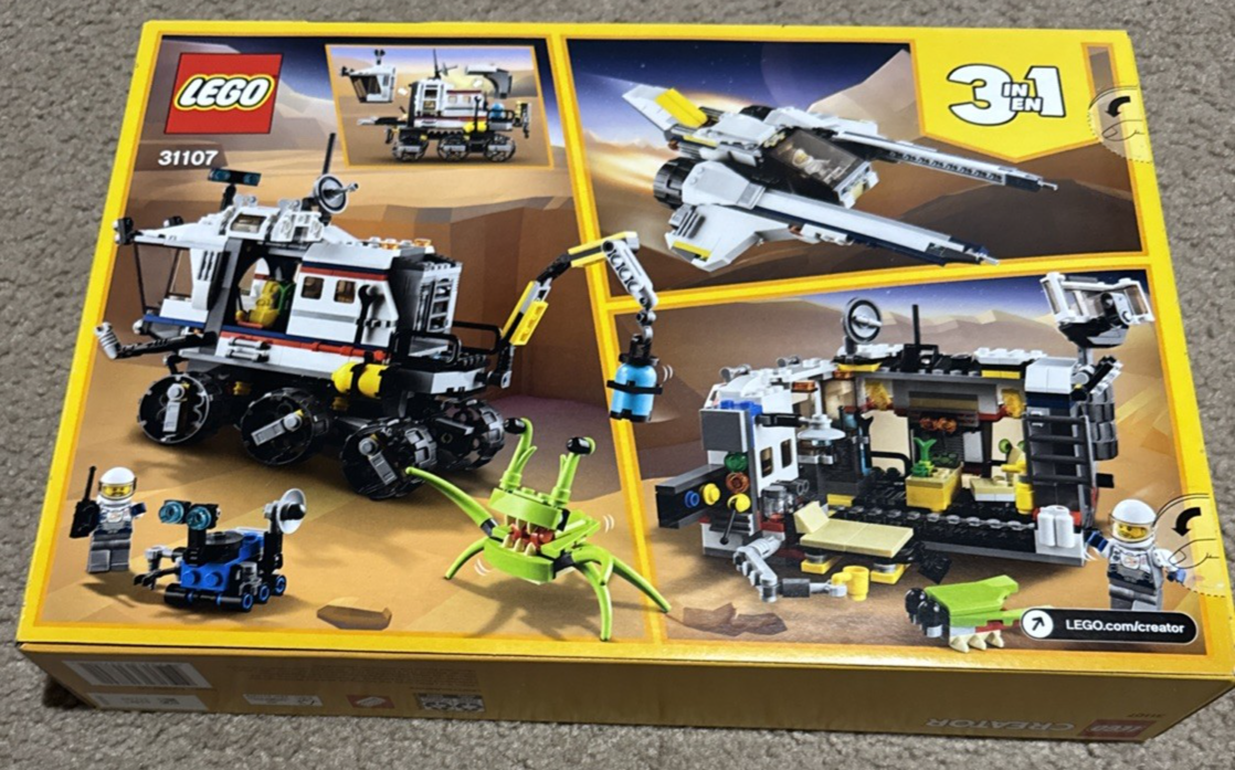 Explorer 31107 Lego 31107 Review LEGO Creator: 3in1 Space Rover
