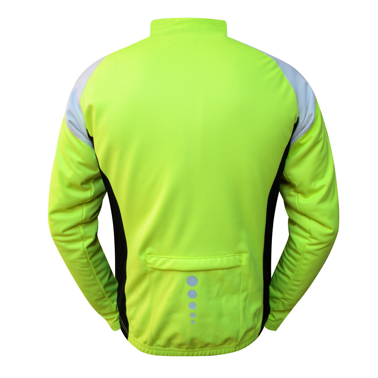 Mens Cycling Jacket Windproof Jersey Sports Cycle Thermal Jacket Full