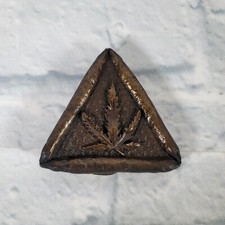 Vintage Capt. Hawks Sky Patrol Marijuana Pot Leaf Belt Buckle