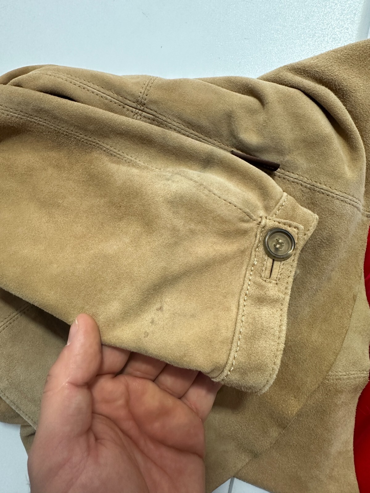 2002 Moncler Real Leather Basic Bomber Jacket Vin… - image 19