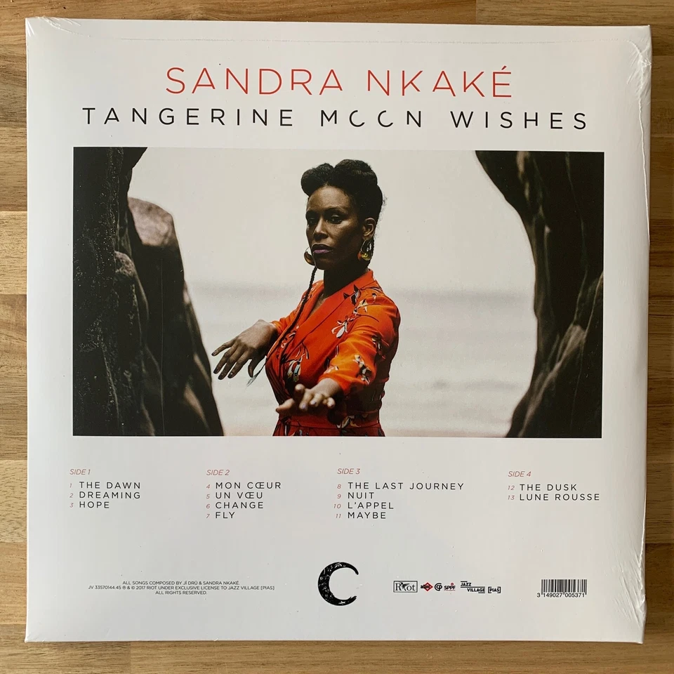 Sandra Nkaké ‎– Tangerine Moon Wishes - Brand New & Sealed Vinyl 2LP +D.Code - Image 2 of 2