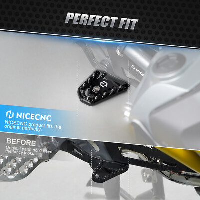 NICECNC Bremshebel Verlängerung Alu - Für BMW R1250GS & R1200GS Modelle