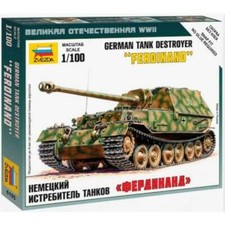 Zvezda - 6195 - German tank destroyer 'Ferdinand' - 1:100