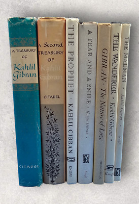 Kahlil Gibran 7-Book Collection: The Prophet, Madman, Wanderer & More HCDJ