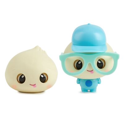 Wowwee 4933 My Squishy Little: Dumplings-Dot (Blue)