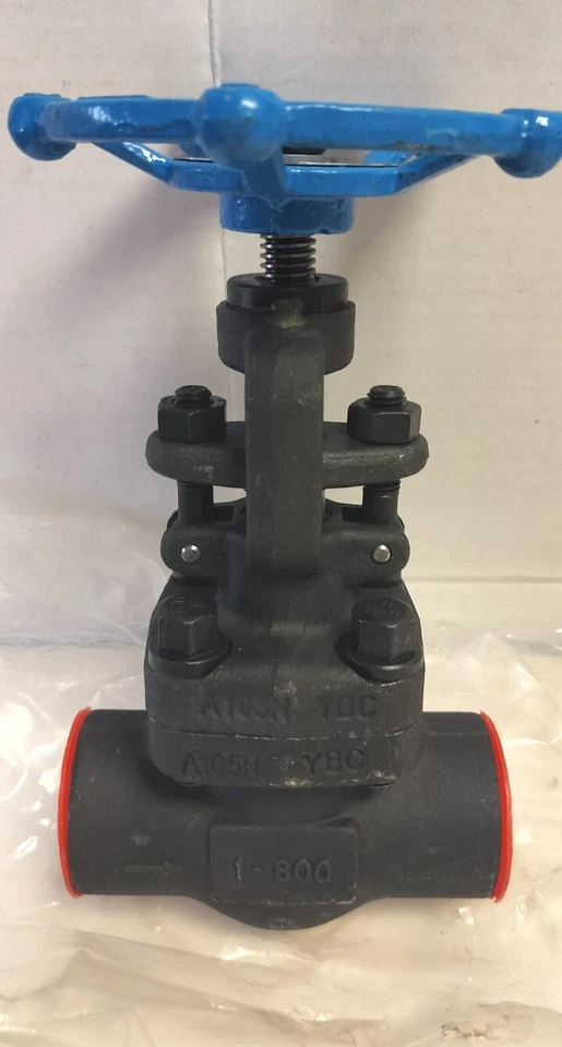 New. Sharpe Globe Valve: Tee, 1" Pipe Size, Class 800, Carbon Steel Body - Image 3 of 4