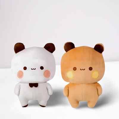 Bubu Dudu Plush   Adorable Peach Goma Cat Couples | Bear Panda Plush Toy