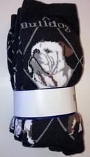 (3 Pr) Bulldog Dog Socks By Wheel House-USA Made! Mack Trucks Mascot-Size 9-11