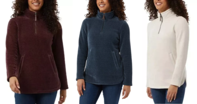 32 Degrees Ladies' Quarter Zip Pullover(1797421) | eBay