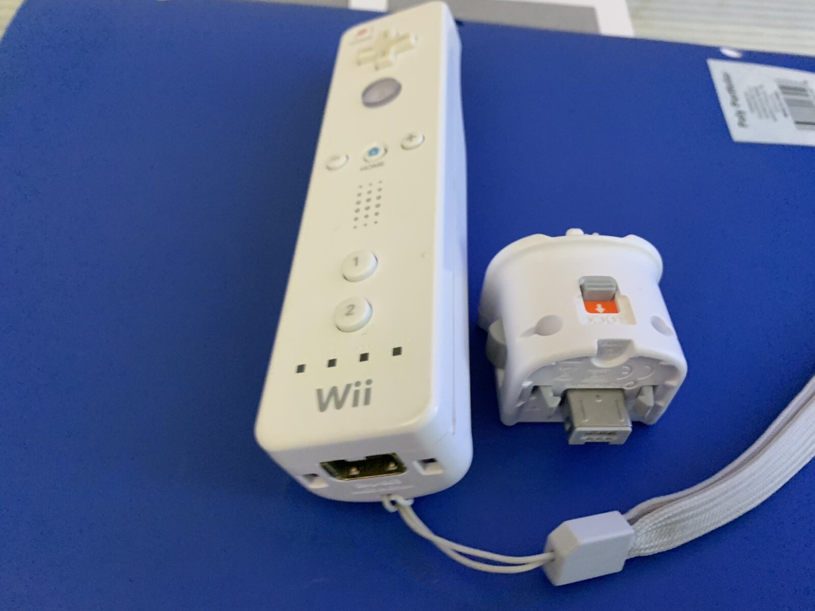 Nintendo Wii OEM Remote Wii remote RVL 003 with Motion Plus Adapter RVL
