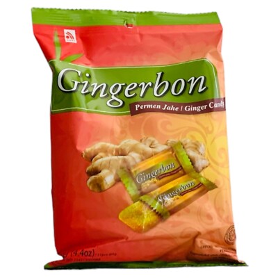 Gingerbon Ingwer Bonbons Pfefferminz Kaubonbon 3x125g Ginger Candy Gung