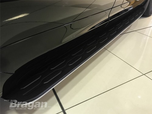 Tableros para Land Rover Discovery 5 2017 + faldas escalones laterales de aluminio ABS - Imagen 11 de 12
