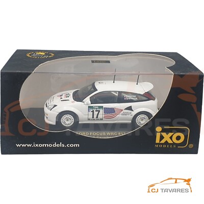 Ford Focus WRC Delecour Rallye Nouvelle-Zélande 2001 - IXO 1/43 Réf RAM034